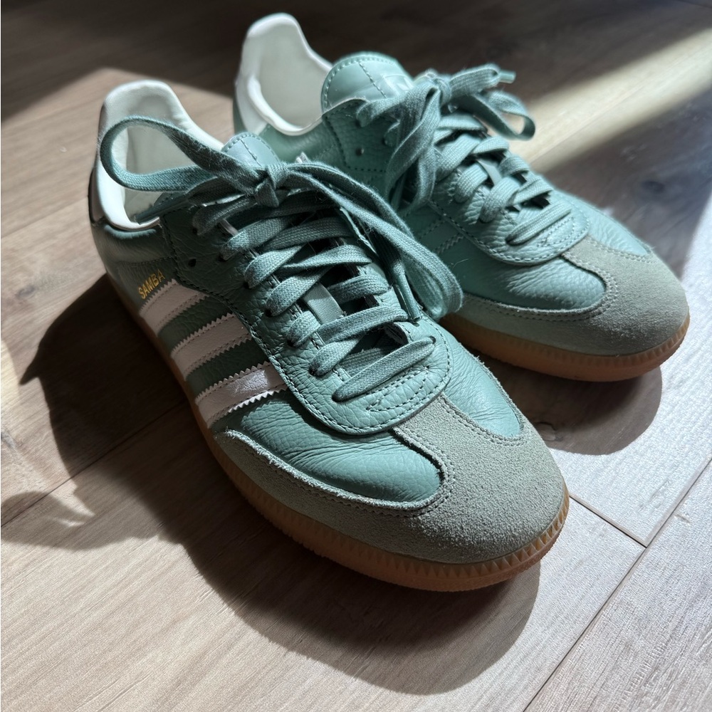 adidas Samba OG Silver Green (Women's)